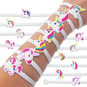 5pcs/set Fashion Children Lovely Animal Unicorn Bracelet Wristband Kids Mix Styles Charm Birthday Party Gift Bracelets cpdb70b31
5pcs/set Fashion Children Lovely Animal Unicorn Bracelet Wristband Kids Mix Styles Charm Birthday Party Gift Bracelets cpdb70b31