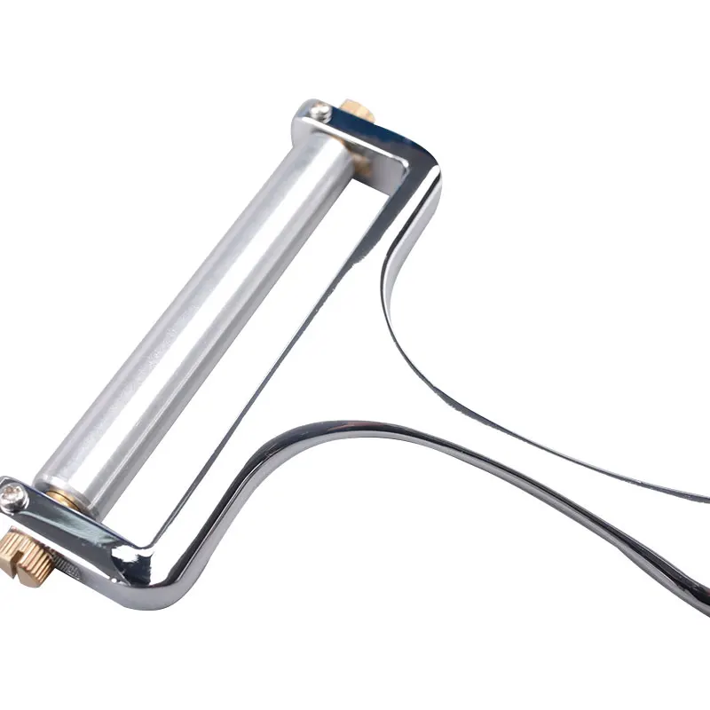 Portable Alloy Cheese Ham Slicer Knife High Quality Slicer Adjustable Cheese Slicer Wire Cheese Cutter Kitchen Tool Accessories
Portable Alloy Cheese Ham Slicer Knife High Quality Slicer Adjustable Cheese Slicer Wire Cheese Cutter Kitchen Tool Accessories