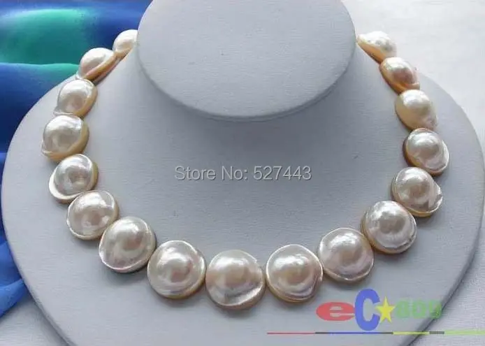 Wholesale free shipping >>>>>>sNATUREL HUGE 20MM WHITE SOUTH SEA MABE PEARL NECKLACE
Wholesale free shipping >>>>>>sNATUREL HUGE 20MM WHITE SOUTH SEA MABE PEARL NECKLACE