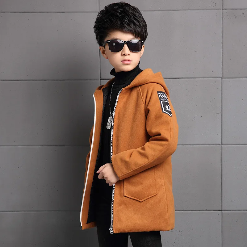 Children's Wear New Winter Boys Woolen Jacket Big Boy Windbreaker Korean Casual Thicken Wool Coat
Children's Wear New Winter Boys Woolen Jacket Big Boy Windbreaker Korean Casual Thicken Wool Coat