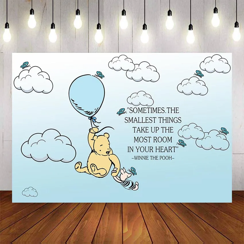 Photography background Winnie Bear Style White Clouds Blue Sky Balloons Custom Backdrop Decor Photocall Backdrop Photo Studio
Photography background Winnie Bear Style White Clouds Blue Sky Balloons Custom Backdrop Decor Photocall Backdrop Photo Studio