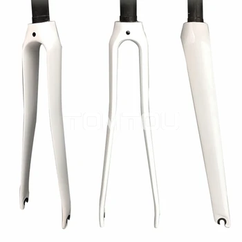 700C Full Carbon Road Bike Forks Racing Bicycle Tapered Forks Fixed Gear Forks White V Brake Headset 1-1/8" (28.6mm)
700C Full Carbon Road Bike Forks Racing Bicycle Tapered Forks Fixed Gear Forks White V Brake Headset 1-1/8" (28.6mm)