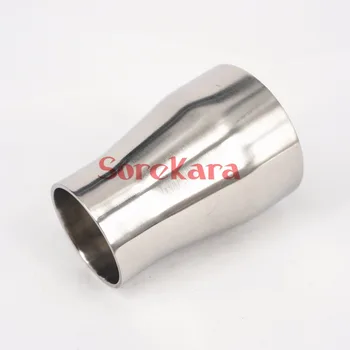 102mm 4" Turn to 63mm 2.5" O/D 304 Stainless Steel Sanitary Weld Concentic Reducer Pipe Fitting For Home Wine Beer Brewing
102mm 4" Turn to 63mm 2.5" O/D 304 Stainless Steel Sanitary Weld Concentic Reducer Pipe Fitting For Home Wine Beer Brewing