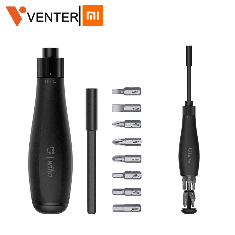 Xiaomi Mijia Wiha 8 in 1 Screwdriver Kit Multi-function Steel Magnetic Bits with Extension Rod DIY Screw Driver Set Repair Tools
Xiaomi Mijia Wiha 8 in 1 Screwdriver Kit Multi-function Steel Magnetic Bits with Extension Rod DIY Screw Driver Set Repair Tools