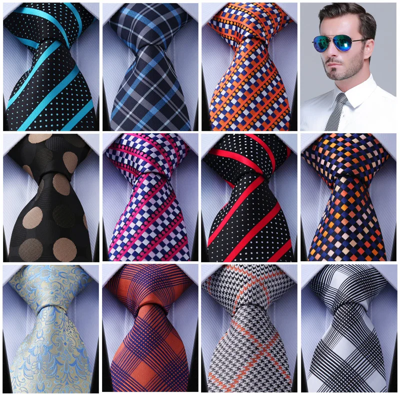 Check Dot Paisley Floral Stripe 3.4" 100%Silk Wedding Jacquard Woven Men Tie Necktie #D7
Check Dot Paisley Floral Stripe 3.4" 100%Silk Wedding Jacquard Woven Men Tie Necktie #D7