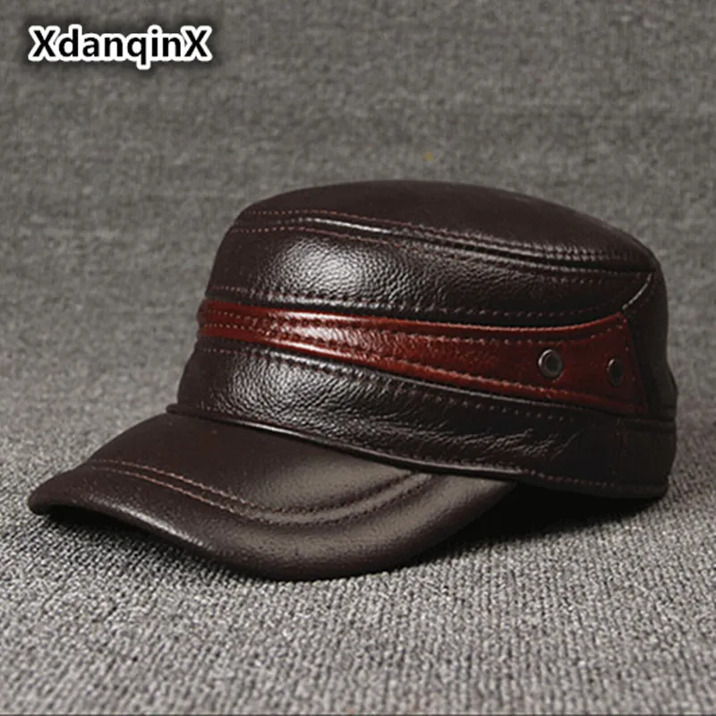Adjustable Size Leather Baseball Cap Men's Winter Hat New Thicker Warm Cowhide Simple Fashion Male Bone Snapback Dad's Hats
Adjustable Size Leather Baseball Cap Men's Winter Hat New Thicker Warm Cowhide Simple Fashion Male Bone Snapback Dad's Hats