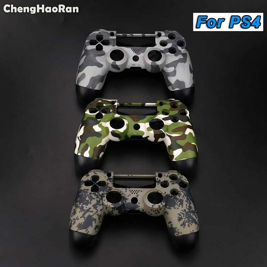 ChengHaoRan чехол камуфляжного контроллера для PS4 чехлы сменный корпус задняя крышка