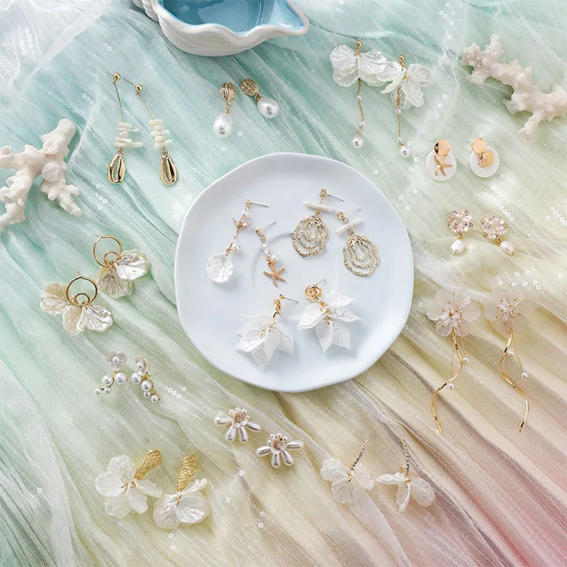 ZG New Korea Japan Elegant Shell Starfish Drop Earrings For Women Sweety Simulated Pearl Pendientes Girl Party Jewelry
ZG New Korea Japan Elegant Shell Starfish Drop Earrings For Women Sweety Simulated Pearl Pendientes Girl Party Jewelry