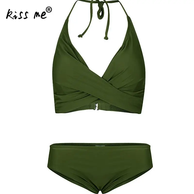 Sexy Two Piece Swimsuit For Women Swimwear For Bathing Suits Sexy Beach Solid Green Thong Suit String Tie Backless Tankinis
Sexy Two Piece Swimsuit For Women Swimwear For Bathing Suits Sexy Beach Solid Green Thong Suit String Tie Backless Tankinis