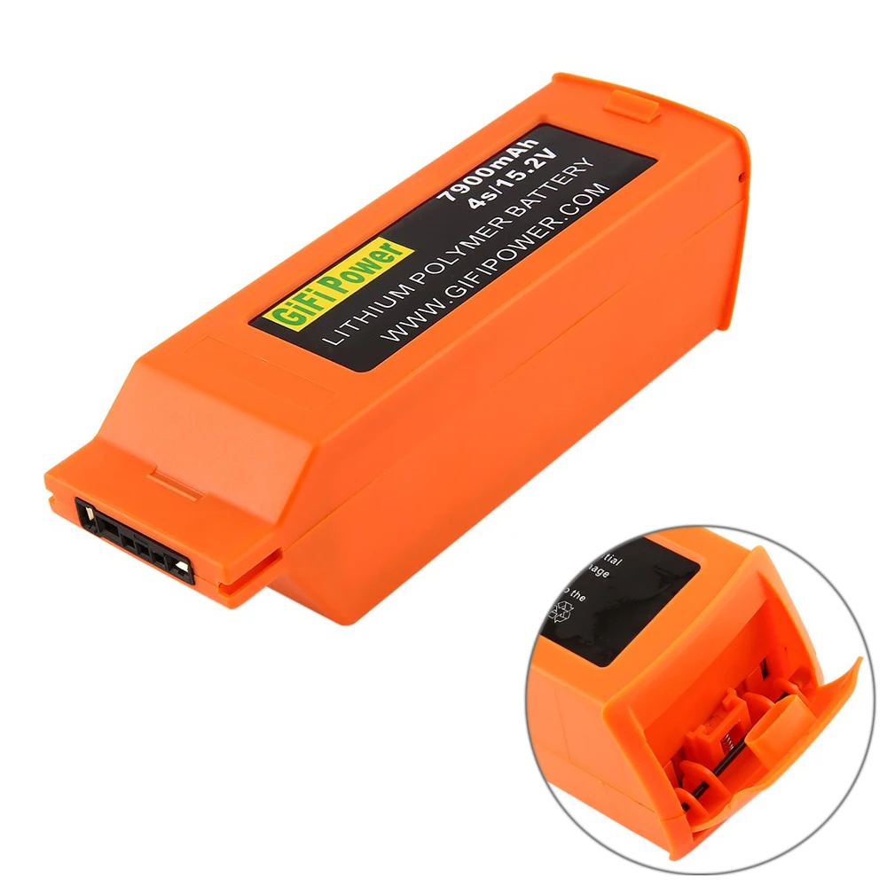 High Capacity Flight 7900mAh 4S 15.2V Lithium Polymer Replacement Backup Lipo Battery for YUNEEC RC Drones Quadcopter
High Capacity Flight 7900mAh 4S 15.2V Lithium Polymer Replacement Backup Lipo Battery for YUNEEC RC Drones Quadcopter