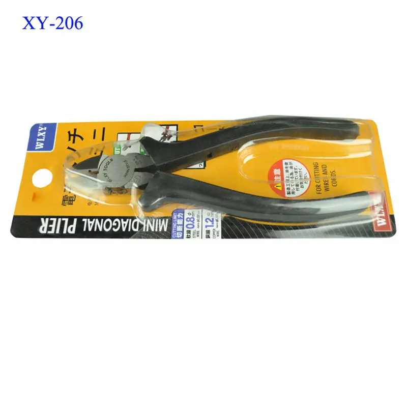 Diagonal Cutting Pliers Mini Diagonal Side Cutting Pliers Cable Wire Cutter Repair Pry Open Hand Tool Electronic pliers XY-206
Diagonal Cutting Pliers Mini Diagonal Side Cutting Pliers Cable Wire Cutter Repair Pry Open Hand Tool Electronic pliers XY-206