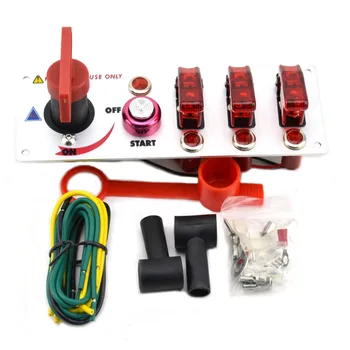 DC12V Flip-up Ignition Switch Panel for Racing Sport Car Modification cut off switch+Ignition Switch+Toggle switch
DC12V Flip-up Ignition Switch Panel for Racing Sport Car Modification cut off switch+Ignition Switch+Toggle switch