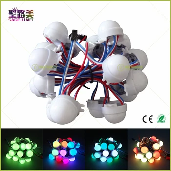 20pcs /Lot DC12V WS2811 30mm Diffused LED Pixel Module Full Color 3LEDs 5050 RGB led lamp string D30 modules IP68 0.72W/PCS
20pcs /Lot DC12V WS2811 30mm Diffused LED Pixel Module Full Color 3LEDs 5050 RGB led lamp string D30 modules IP68 0.72W/PCS