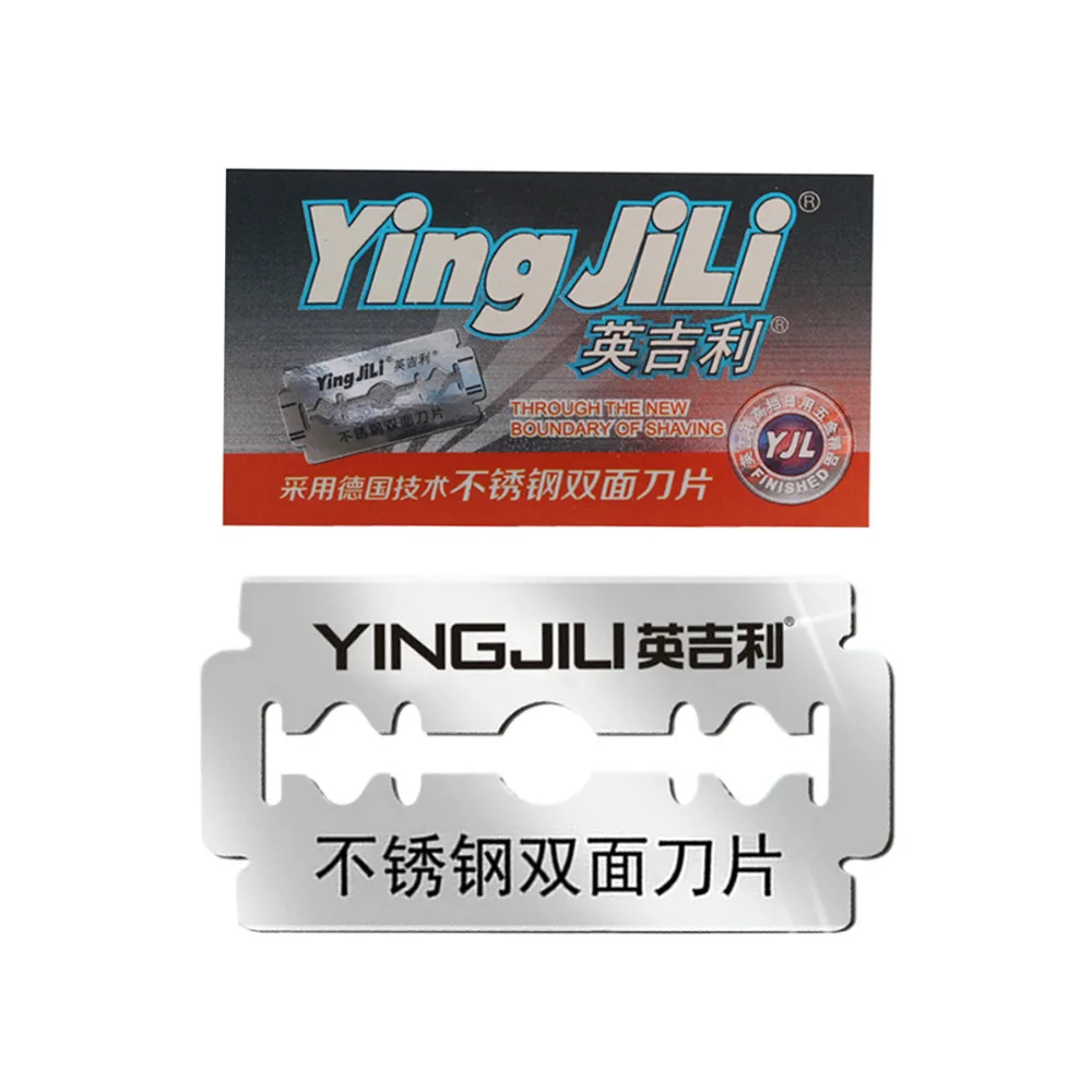 Standard Level Double Edge Blade Safety Razor blades US Razor Blade Refill, 100PCs(Yingjili RD211)
Standard Level Double Edge Blade Safety Razor blades US Razor Blade Refill, 100PCs(Yingjili RD211)