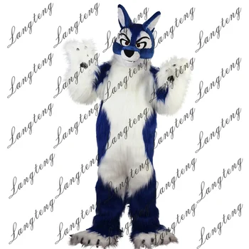Hot Sale Long hair blue Wolf Mascot Costume Adult Size Halloween Outfit Fancy Dress Suit Free Shipping 2019New
Hot Sale Long hair blue Wolf Mascot Costume Adult Size Halloween Outfit Fancy Dress Suit Free Shipping 2019New