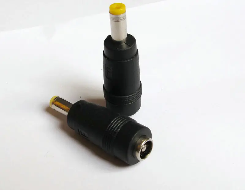 3pcs DC 5.5x2.1mm / 5.5*2.1 female to 4.8x1.7mm male 4.8 1.7 power plug for HP laptops adapter or other connector
3pcs DC 5.5x2.1mm / 5.5*2.1 female to 4.8x1.7mm male 4.8 1.7 power plug for HP laptops adapter or other connector