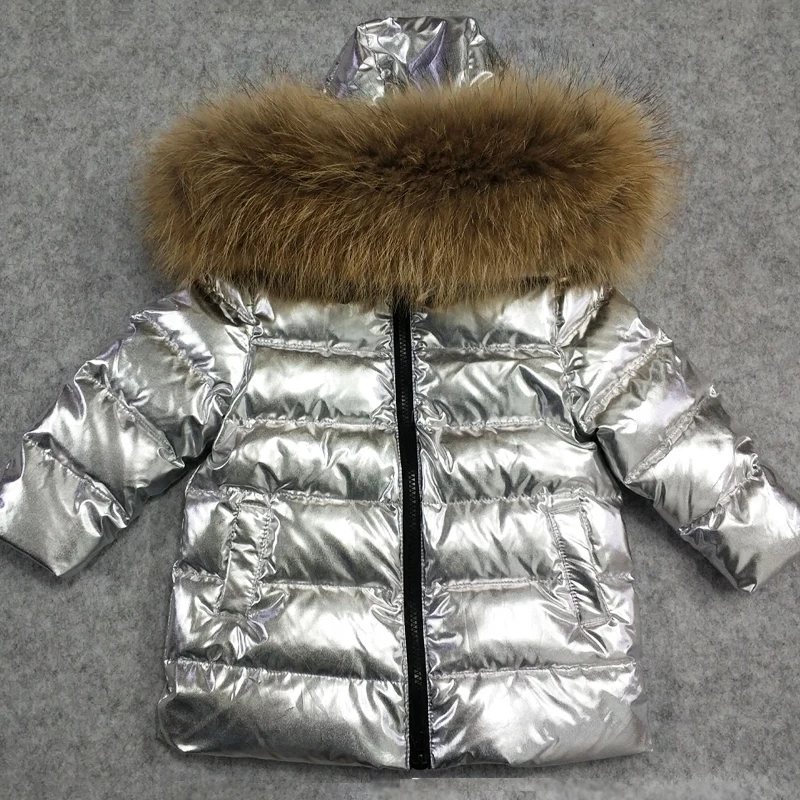 2019 Winter Down Jacket Children Long Silver Clothes Boys Thick Hoodie Big Nature Fur Overcoat Girls 90% White Duck Down Jacket
2019 Winter Down Jacket Children Long Silver Clothes Boys Thick Hoodie Big Nature Fur Overcoat Girls 90% White Duck Down Jacket