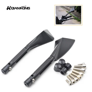 New One Pair Moto Motorbike Motorcycle Rearview Side Mirrors Set CNC Aluminum for Honda Kawasaki Suzuki KTM R1 R6 FZ6 MT-09 FZ1
New One Pair Moto Motorbike Motorcycle Rearview Side Mirrors Set CNC Aluminum for Honda Kawasaki Suzuki KTM R1 R6 FZ6 MT-09 FZ1