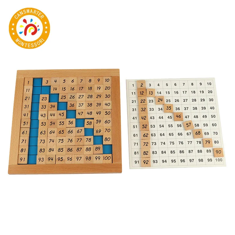 Baby Toy Montessori Material Math Wooden Toy Hundred Board 1-100 Understanding Numbers Early Teaching and Learning Mathematics
Baby Toy Montessori Material Math Wooden Toy Hundred Board 1-100 Understanding Numbers Early Teaching and Learning Mathematics