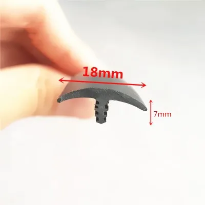 Silicone Rubber T Strip Glass Metal Wood Panel Edge Encloser Shield 18x7mm x 1m Black
Silicone Rubber T Strip Glass Metal Wood Panel Edge Encloser Shield 18x7mm x 1m Black