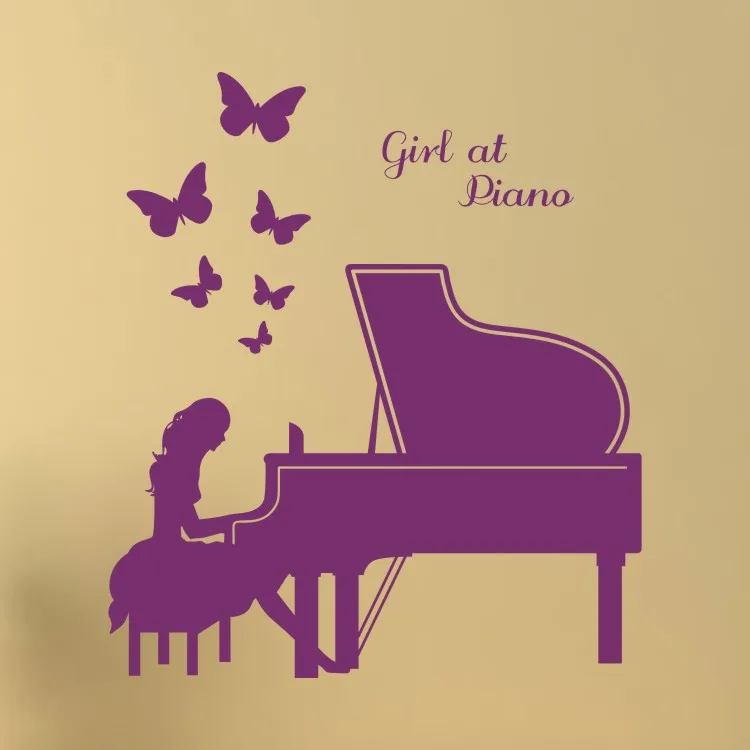 Music Vinyl Wall Decal Quote Gir At Piano Notes Musical Mural Art Wall Sticker Piano Music Class Room Bedroom Home Decoration
Music Vinyl Wall Decal Quote Gir At Piano Notes Musical Mural Art Wall Sticker Piano Music Class Room Bedroom Home Decoration