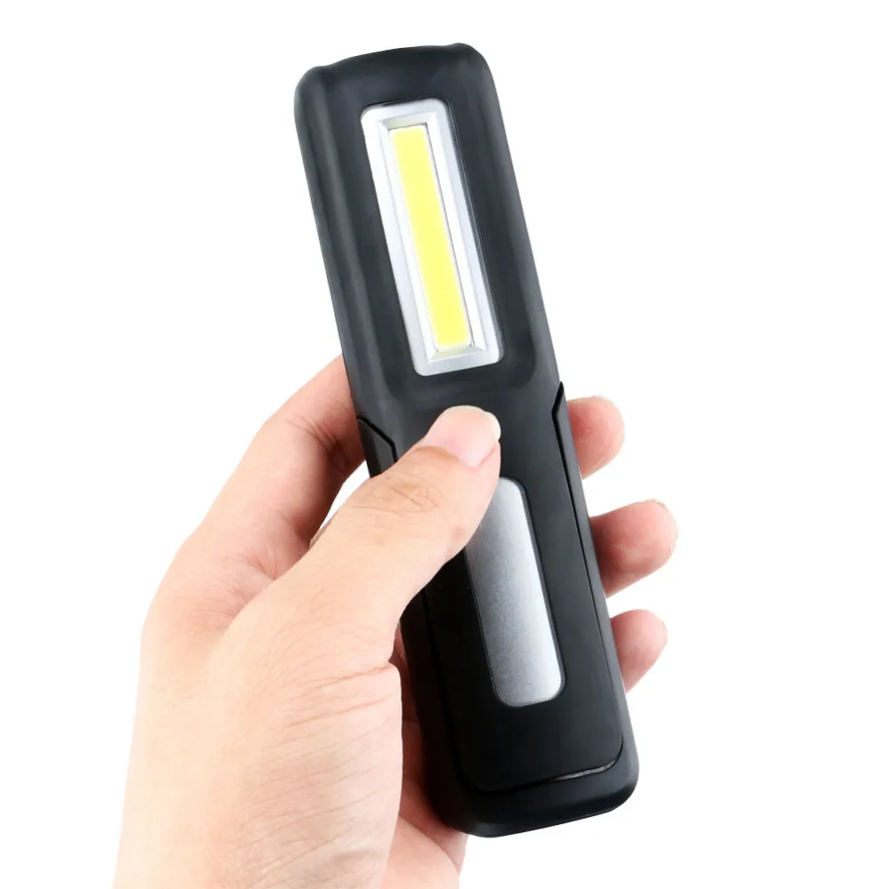 

2 Modes USB Rechargeable 3W COB LED Work Light Lamp Magnetic Flashlight Torch Indoor Outdoor Camping Emergency Lanterna W/Hook