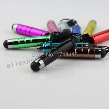 Mini Stylus Touch Screen Pen With Anti-Dust Plug For ipad for iphone 4s 5 5s 6 plus For Capacitance 10 Colors Tablet PC
Mini Stylus Touch Screen Pen With Anti-Dust Plug For ipad for iphone 4s 5 5s 6 plus For Capacitance 10 Colors Tablet PC