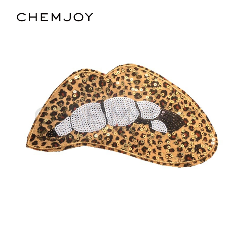 Large Sequin Patch DIY Leopard Print Lip Sew on Patches for Women Clothing Coat Sewing Applique Clothes Stickers Vintage Parches
Large Sequin Patch DIY Leopard Print Lip Sew on Patches for Women Clothing Coat Sewing Applique Clothes Stickers Vintage Parches