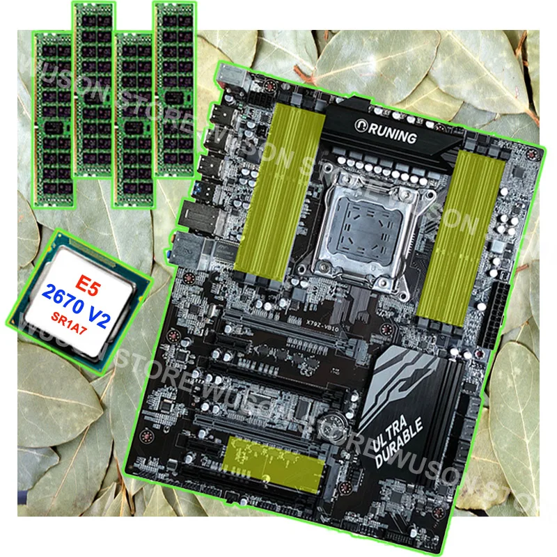 Discount motherboard CPU RAM set hot brand Runing X79 motherboard Intel Xeon E5 2670 V2 SR1A7 2.5GHz RAM 4*16G 1866MHz DDR3 RECC
Discount motherboard CPU RAM set hot brand Runing X79 motherboard Intel Xeon E5 2670 V2 SR1A7 2.5GHz RAM 4*16G 1866MHz DDR3 RECC