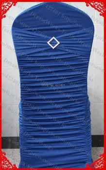 NO.32 Blue Ruffled Lycra/Spandex Chair Covers With Band/Sash And Rhombic Diamond Buckle&Pin For Wedding Home Decoration
NO.32 Blue Ruffled Lycra/Spandex Chair Covers With Band/Sash And Rhombic Diamond Buckle&Pin For Wedding Home Decoration