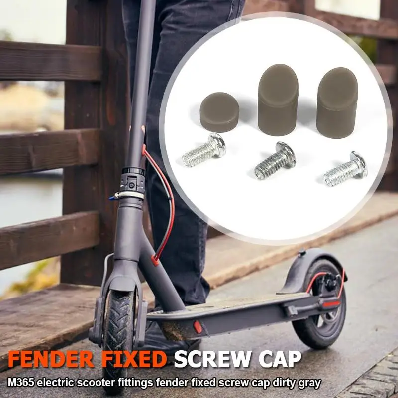 3 Pcs Scooter Rear Back Fender Mudguard Screws Rubber Cap Electric Screw Plug Cover For XIAOMI MIJIA M365 Electric Scooter
3 Pcs Scooter Rear Back Fender Mudguard Screws Rubber Cap Electric Screw Plug Cover For XIAOMI MIJIA M365 Electric Scooter
