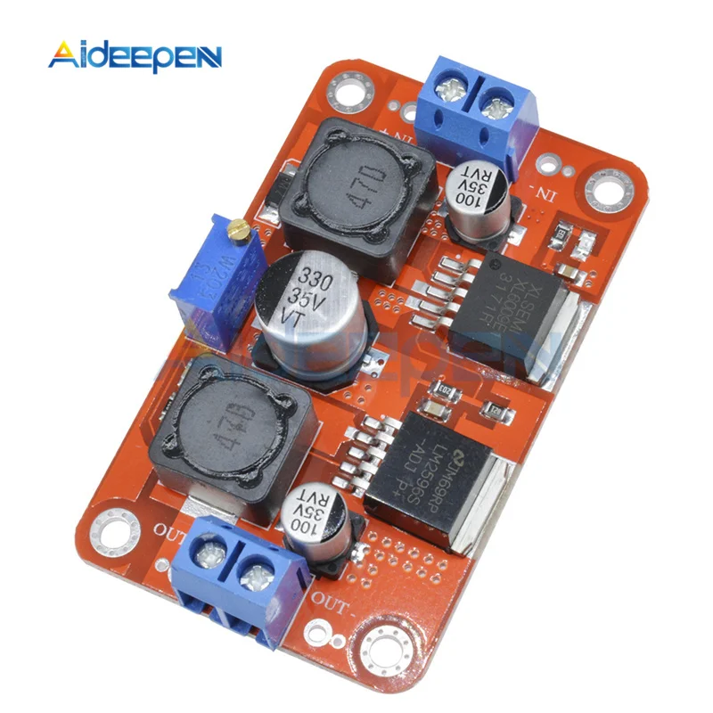 LM2577 LM2596 3.5-28V to 1.25V-26V Step Up Down Boost Buck Voltage Power Converter Module Adjustable Constant Current Board 3A
LM2577 LM2596 3.5-28V to 1.25V-26V Step Up Down Boost Buck Voltage Power Converter Module Adjustable Constant Current Board 3A