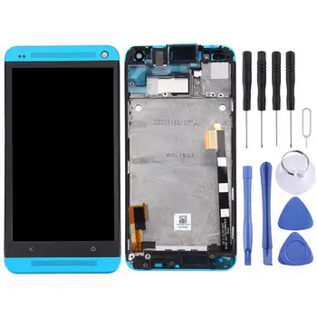 For HTC One M7 / 801e LCD Display Digitizer Touch Screen Glass Panel LCD Display Assembly With Frame Replacement Part
For HTC One M7 / 801e LCD Display Digitizer Touch Screen Glass Panel LCD Display Assembly With Frame Replacement Part