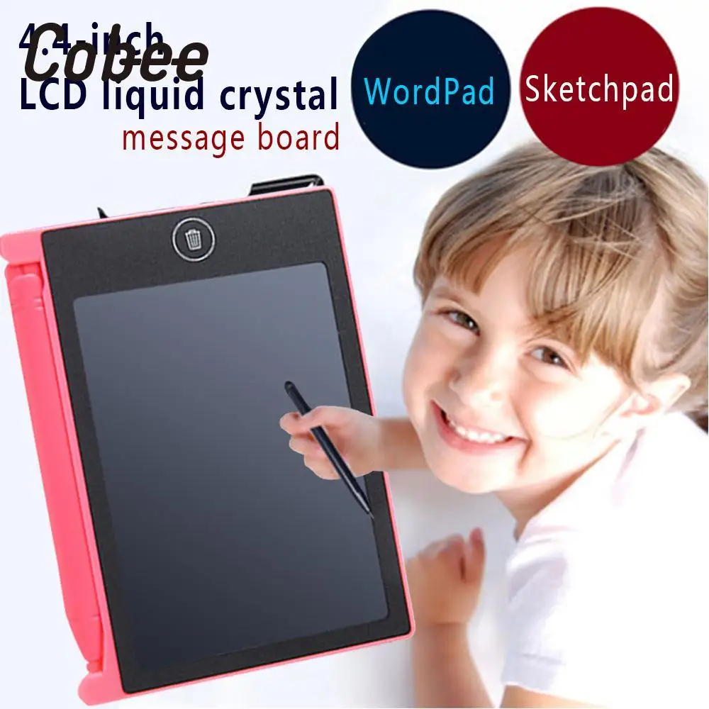 Cobee Mini Drawing board Drawing LCD Writing Tablet Message Board Mini 4.4 Inches Memo Children Drawing tool kids gifts
Cobee Mini Drawing board Drawing LCD Writing Tablet Message Board Mini 4.4 Inches Memo Children Drawing tool kids gifts