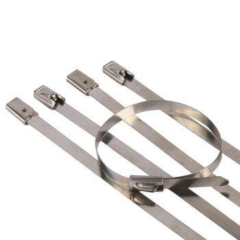 100pcs Strong Stainless Steel Marine Grade Metal Cable Ties Zip Tie Wraps Exhaust length 100mm
100pcs Strong Stainless Steel Marine Grade Metal Cable Ties Zip Tie Wraps Exhaust length 100mm