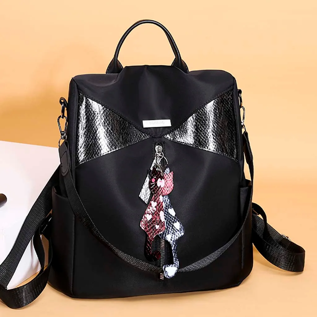 MAIOUMY Women's Fashion Backpack Waterproof Nylon Bag Anti-Theft Shoulder Bag Leisure Soft high quality Zipper travel bag June 3
MAIOUMY Women's Fashion Backpack Waterproof Nylon Bag Anti-Theft Shoulder Bag Leisure Soft high quality Zipper travel bag June 3