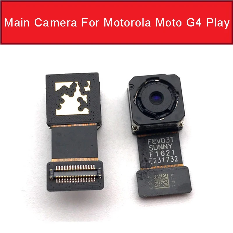 Genuine big Rear Camera Module For Motorola Moto G4 Play XT1607 XT1609 Main Camera Flex Cable Replacement Repair Good Tested
Genuine big Rear Camera Module For Motorola Moto G4 Play XT1607 XT1609 Main Camera Flex Cable Replacement Repair Good Tested