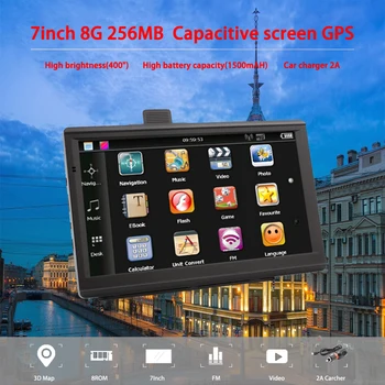 katarina 733 7 Inch Gps Navigation Car Truck Gps Navigator 256MB+8GB Capacitive Screen Sat Nav Newest Europe Map Russia Navitel
katarina 733 7 Inch Gps Navigation Car Truck Gps Navigator 256MB+8GB Capacitive Screen Sat Nav Newest Europe Map Russia Navitel