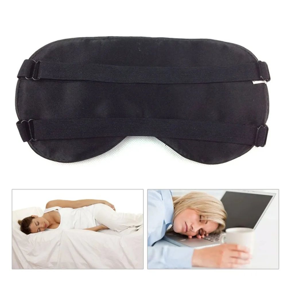 1PC Soft Silk Sleeping Eye Mask Double Elastic Band Bandage Eyeshade Cover Eyepatch Blindfolds For Flight Travel Office
1PC Soft Silk Sleeping Eye Mask Double Elastic Band Bandage Eyeshade Cover Eyepatch Blindfolds For Flight Travel Office