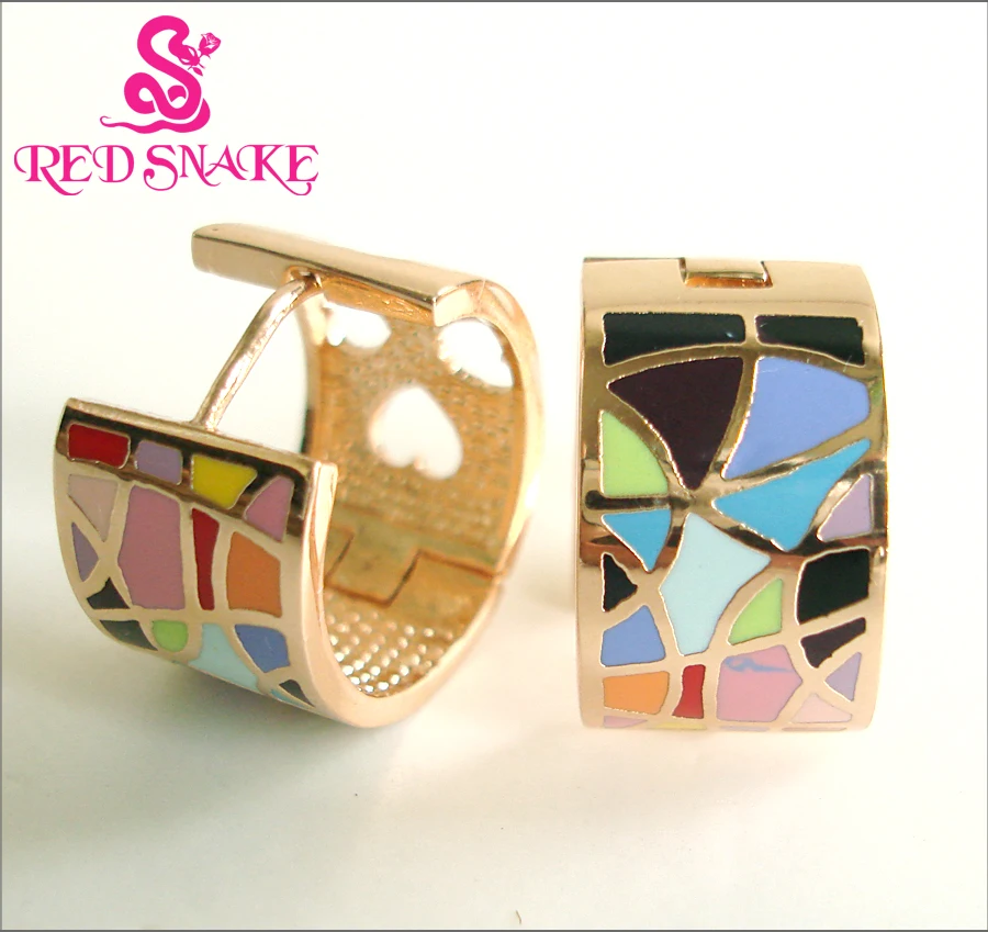 RED SNAKE Great Value! Brand Product Hot Selling Width Rose Gold-color Enamel Jewelry Earrings, Hurry!
RED SNAKE Great Value! Brand Product Hot Selling Width Rose Gold-color Enamel Jewelry Earrings, Hurry!