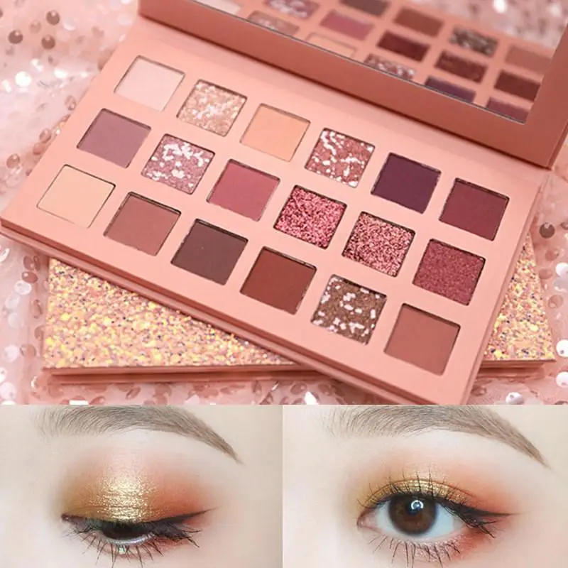 NOVO 18 Colors Eye Shadow Palette Glitter Matte Pigment Eyeshadow Loose Powder Silky Eye Shadow Diamond Shimmer Eye Shadow
NOVO 18 Colors Eye Shadow Palette Glitter Matte Pigment Eyeshadow Loose Powder Silky Eye Shadow Diamond Shimmer Eye Shadow