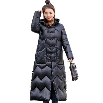 2018 New High Quality Winter Women Jacket Stand Collar Warm Thicken Female Coat X-Long Parka Womens Outwear LJ0744
2018 New High Quality Winter Women Jacket Stand Collar Warm Thicken Female Coat X-Long Parka Womens Outwear LJ0744