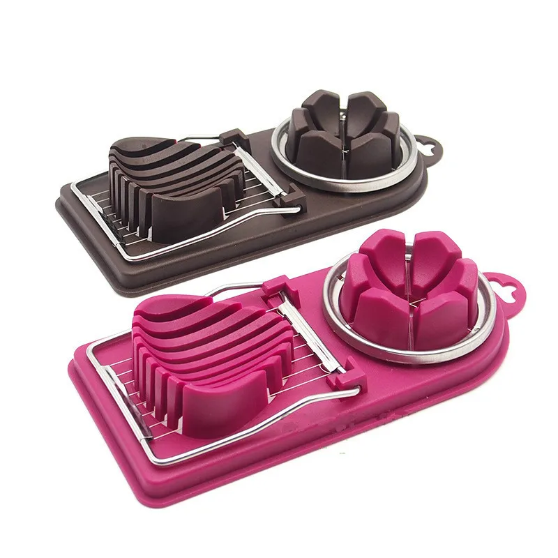 1PC Multifunctional Egg Cutter Stainless Steel Cutting Egg Slicers Wire Kitchen Accessories Slicing Gadgets Cooking Tools
1PC Multifunctional Egg Cutter Stainless Steel Cutting Egg Slicers Wire Kitchen Accessories Slicing Gadgets Cooking Tools