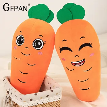 1pcs Hot Selling Cute expression carrot pillow Soft Plush Toy Stuffed Carrot Cushion Super Lovely Doll Best Gift For Kids Baby
1pcs Hot Selling Cute expression carrot pillow Soft Plush Toy Stuffed Carrot Cushion Super Lovely Doll Best Gift For Kids Baby