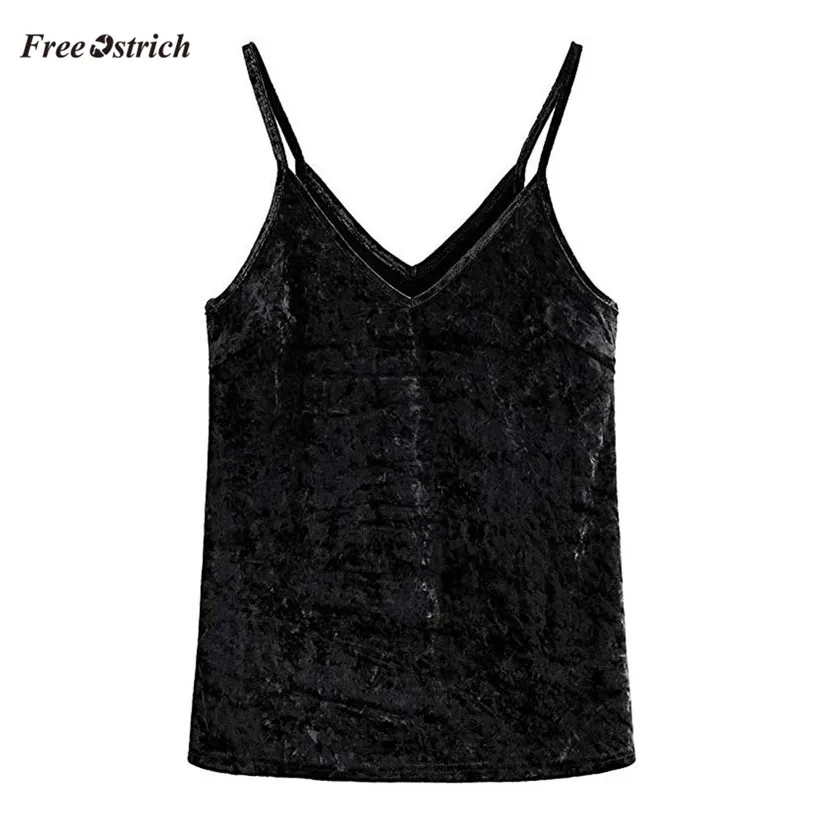 Free Ostrich Velvet Tank Tops Women Summer Sexy V Neck Camis Sleeveless Shirt Loose Backless Strap Skinny Vest Camisole J21
Free Ostrich Velvet Tank Tops Women Summer Sexy V Neck Camis Sleeveless Shirt Loose Backless Strap Skinny Vest Camisole J21