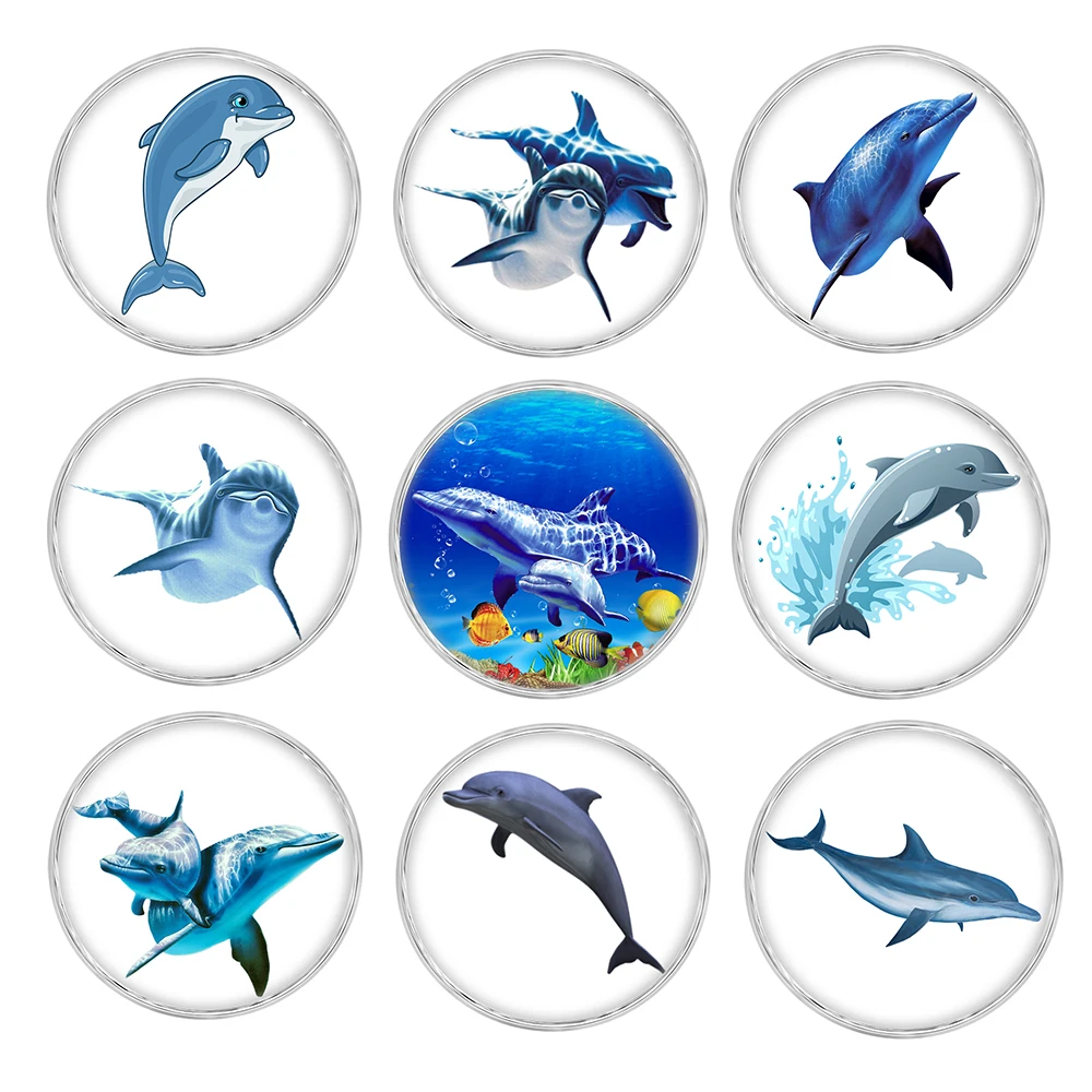 9 Colors Glass Acrylic Dolphin GingerSnaps button Charms With Copper Metal Base Fit 18mm Snap Jewelry Vn-2001
9 Colors Glass Acrylic Dolphin GingerSnaps button Charms With Copper Metal Base Fit 18mm Snap Jewelry Vn-2001