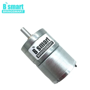 Bringsmart Gearbox Reducer JGA25-310 Low Speed 25mm Mini Motor 12V 6V High Torque DC Reduction Reversible Motor 12v Gear Motor 
Bringsmart Gearbox Reducer JGA25-310 Low Speed 25mm Mini Motor 12V 6V High Torque DC Reduction Reversible Motor 12v Gear Motor