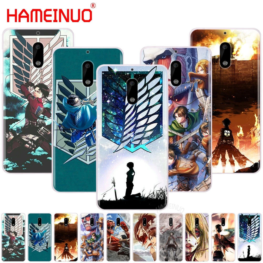 HAMEINUO Anime Japanese attack on Titan cover phone case for Nokia 9 8 7 6 5 3 Lumia 630 640 640XL 2018
HAMEINUO Anime Japanese attack on Titan cover phone case for Nokia 9 8 7 6 5 3 Lumia 630 640 640XL 2018