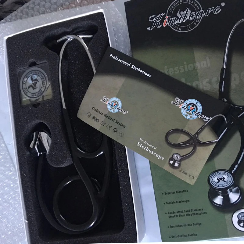 Professional Cardiology Health Care Medical Estetoscopio Blood Pressure Single Head Cute Stethoscope
Professional Cardiology Health Care Medical Estetoscopio Blood Pressure Single Head Cute Stethoscope