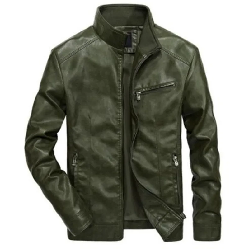 Mens Leather Jacket Men chaqueta cuero hombre Bomber Basic lederjacke herren Vintage Business Brand Clothing Military Retro Coat
Mens Leather Jacket Men chaqueta cuero hombre Bomber Basic lederjacke herren Vintage Business Brand Clothing Military Retro Coat